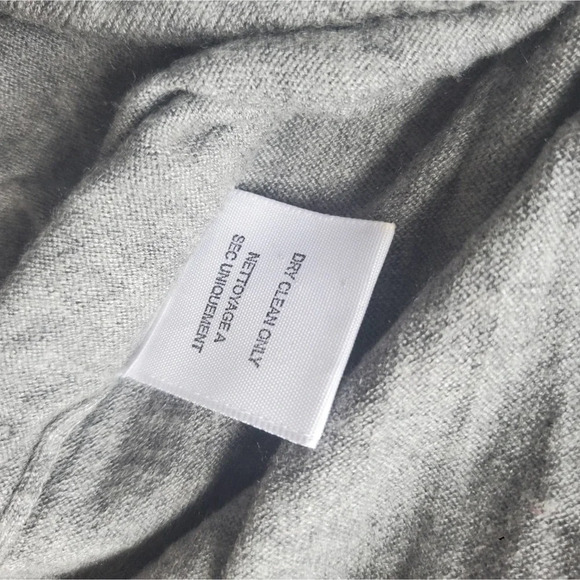 Joie size small 100% cashmere grey cowlneck sweater - Picture 4 of 6